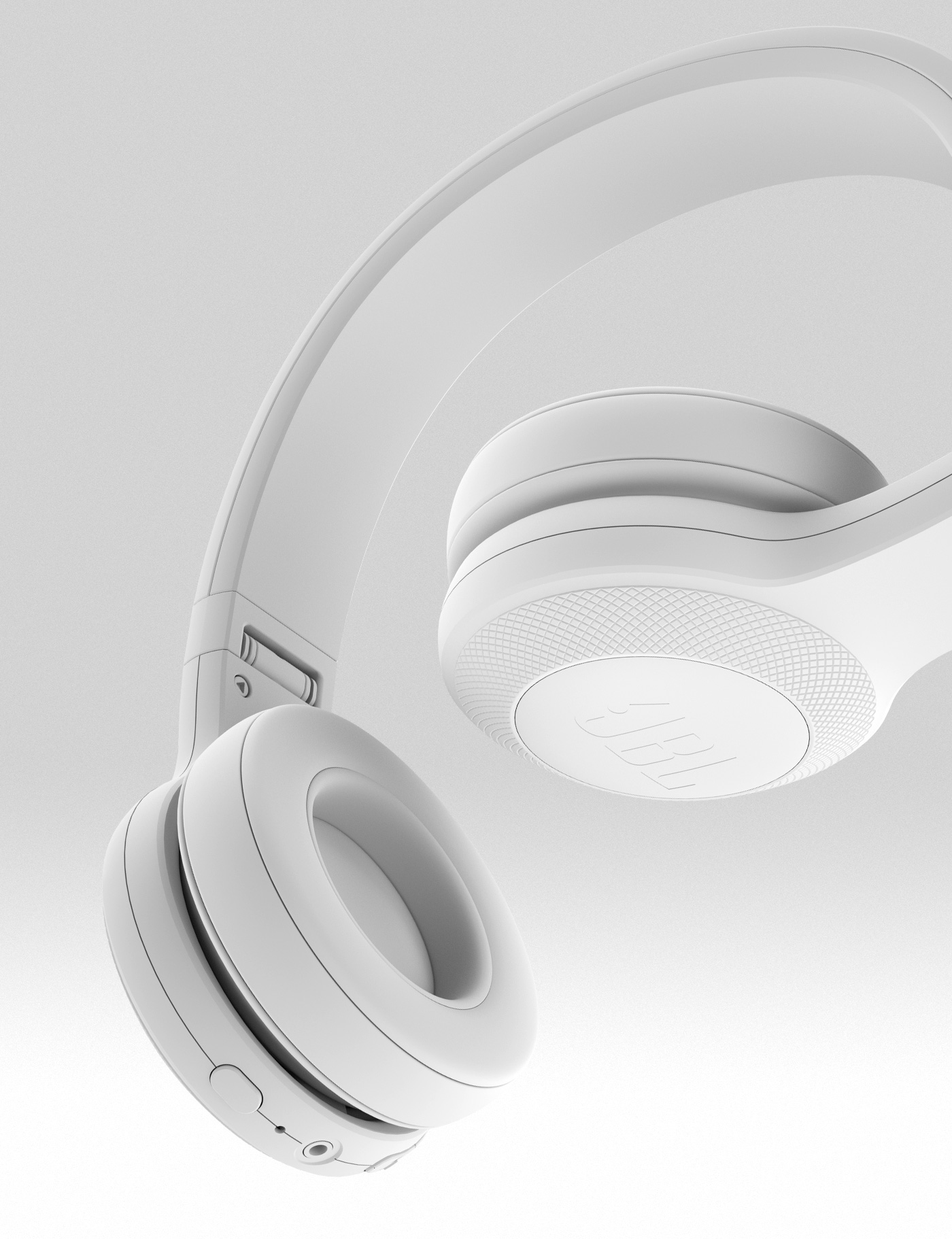 General image，Product rendering，industrial design，Earphone design，JBL brand，